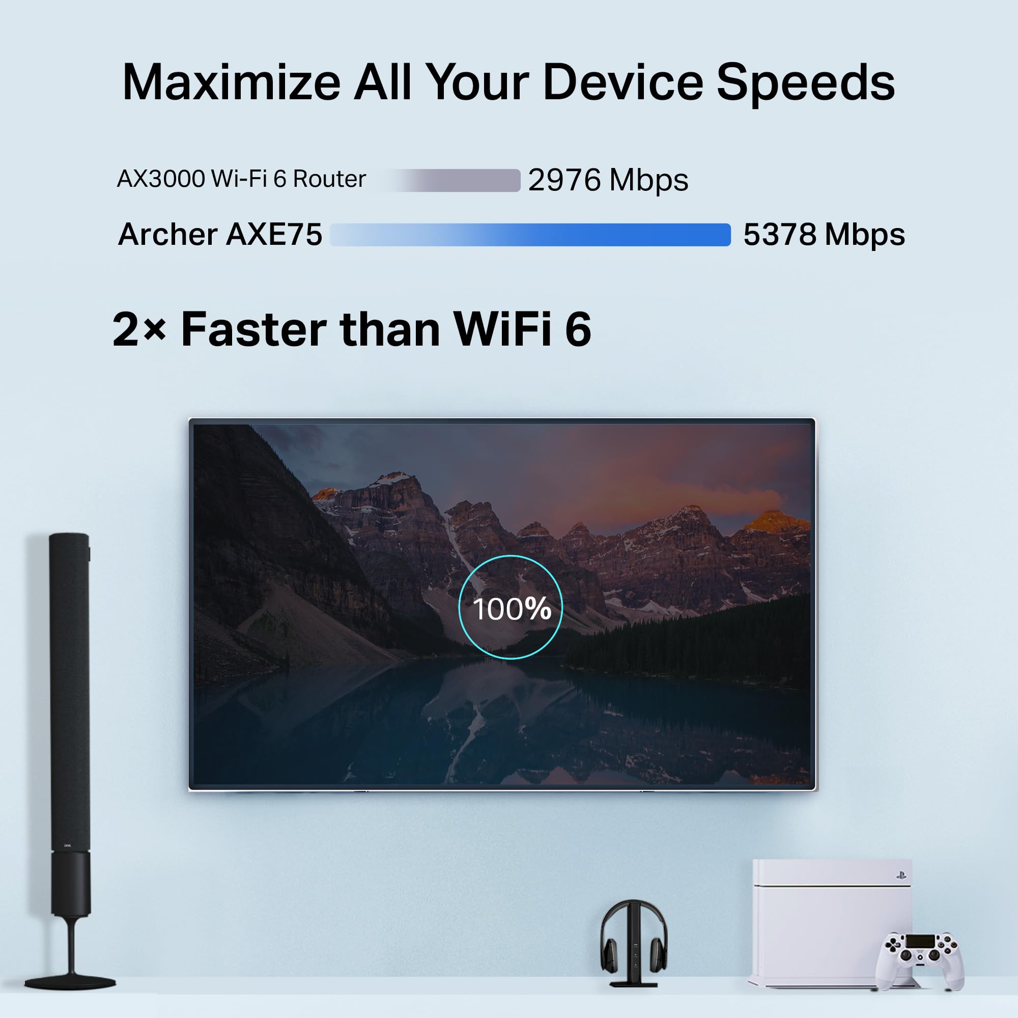 AX5400 TRI-BAND WI-FI 6E ROUTER