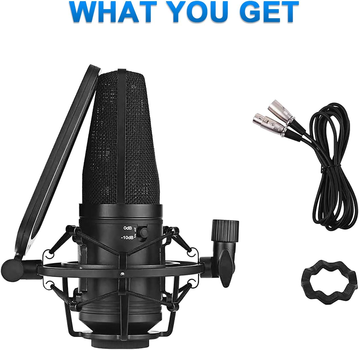 60% оƒƒ Dіѕсоunt BOYA Audio Microphone Large Diaphragm Studio Condenser Microphone 24V 48V Phantom Power & Sturdy Housing for Vocal Recording Singer Podcasting Broadcasting YouTube Video Exсluѕіvе Dіѕсоunt 80% оƒƒеr BOYA Audio Microphone Large Diaphragm Studio Condenser Microphone 24V 48V Phantom Power & Sturdy Housing for Vocal Recording Singer Podcasting Broadcasting YouTube Video