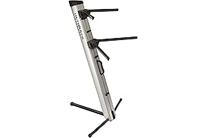 Two-Tier Portable Keyboard Stand