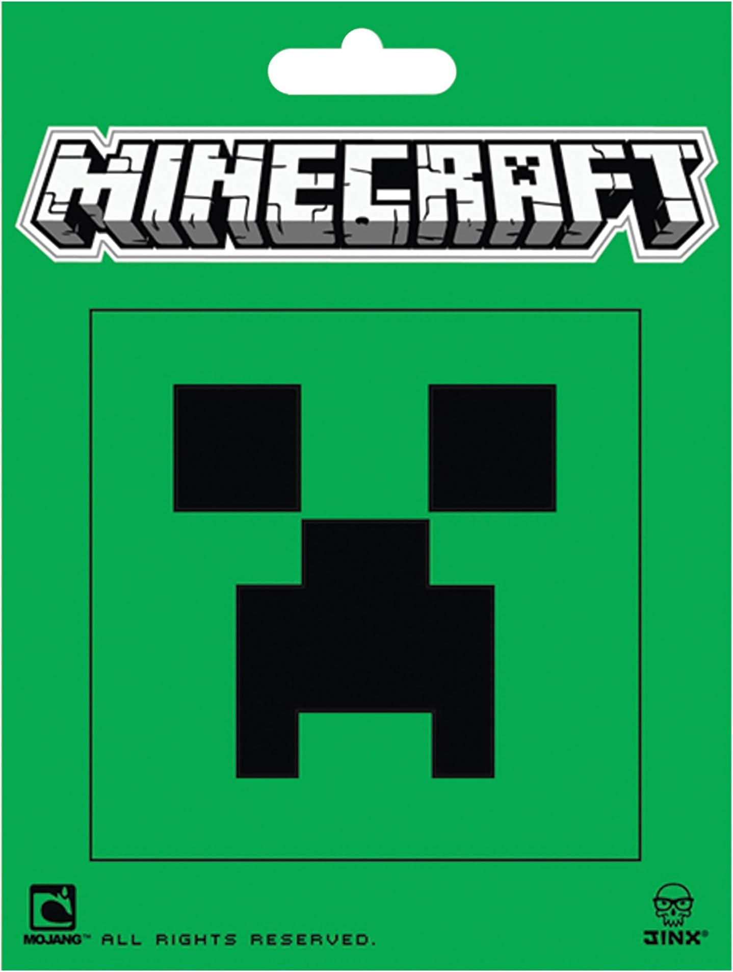 Minecraft- Creeper Face Sticker