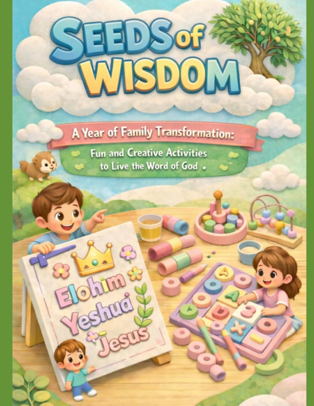 Seeds of Wisdom: A Year of Family Transformation: 52 Weeks of Biblical Activities, Missions, and Creative Devotionals for Kids.