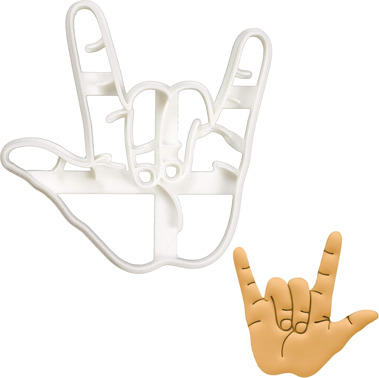 ハンドサイン I Love You クッキーカッター 1ピース Bakerlogy 価格交渉ok送料無料