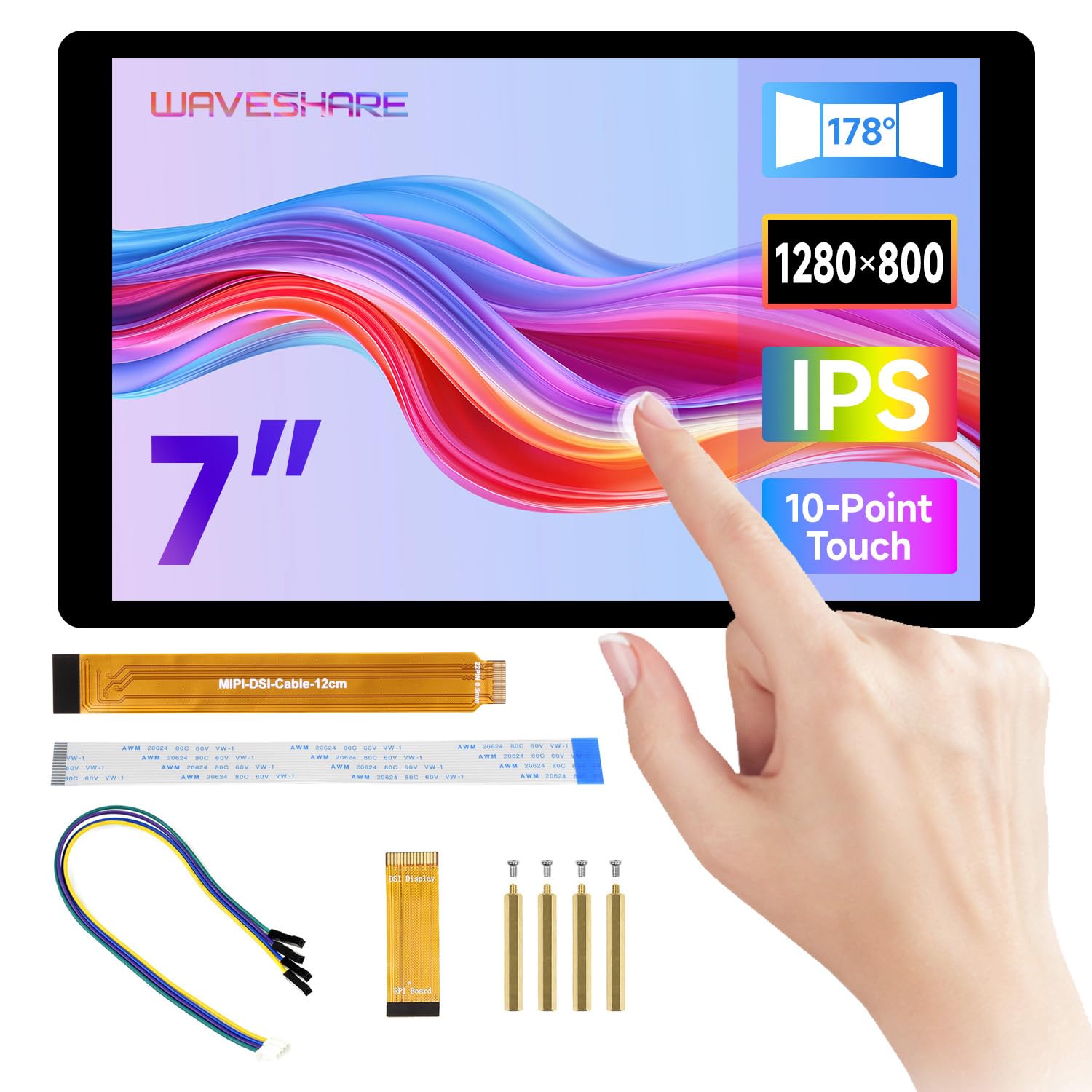 Amazon.com: waveshare 7inch DSI Capacitive Touch Display 2