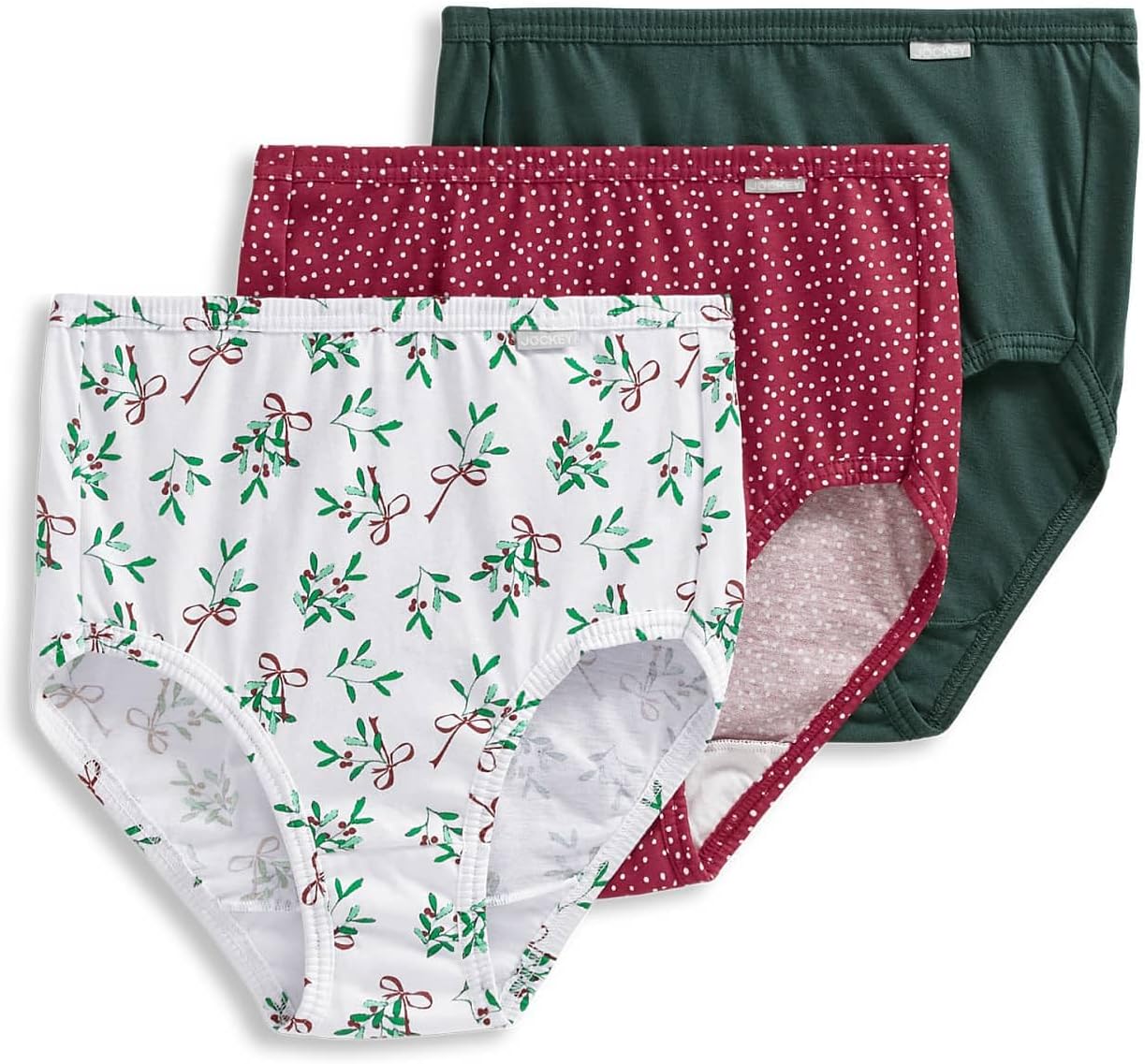 Jockey Women's Underwear Plus Size Classic Brief - 3 Pack