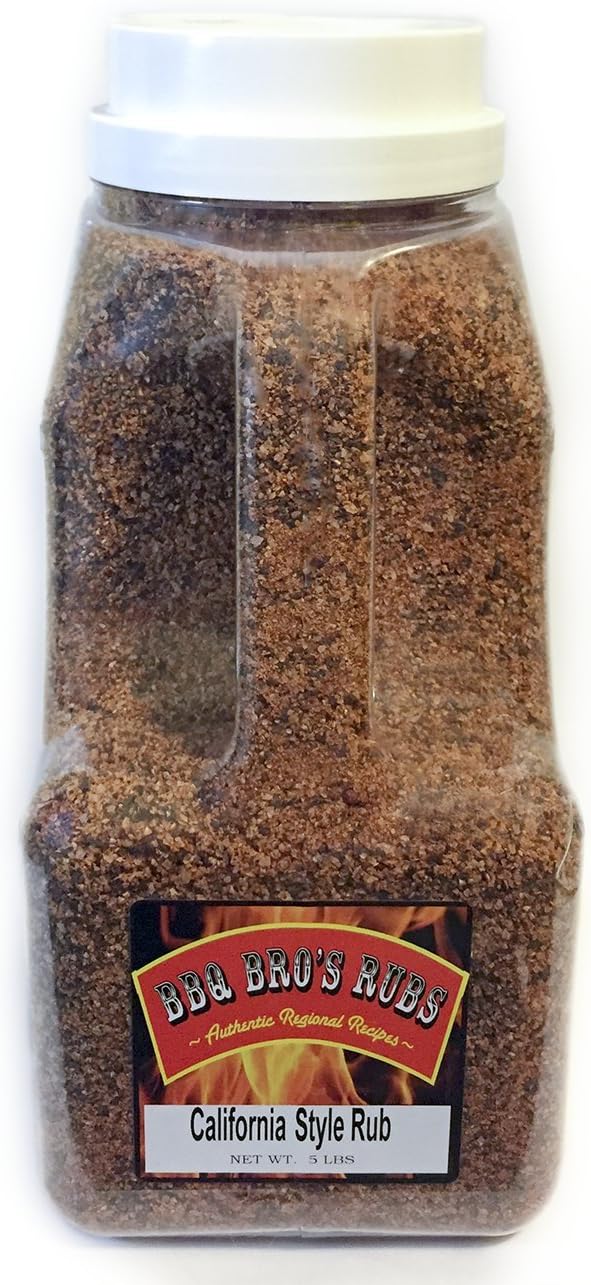 BBQ Bros Rubs - Football Tailgate Edition - California Style 5 lbs - Ultimate Barbecue Spices Seasoning Set {Limited Edition} - Use for Grilling, Cooking, Smoking - Meat Rub, Dry Marinade, Rib Rub