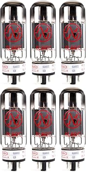 JJ 6L6 Matched Sextet Power Vacuum Tube
