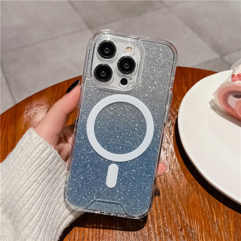 Coque de protection magnétique pour iPhone 14 Pro Max et 13 Pro avec cadre carré - 7