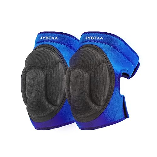 Miniatura 19 de Rodilleras para hombre y mujer para limpieza, trabajo, construcción, suelos, con rodilleras de espuma suave, perfectas para jardinería y tareas