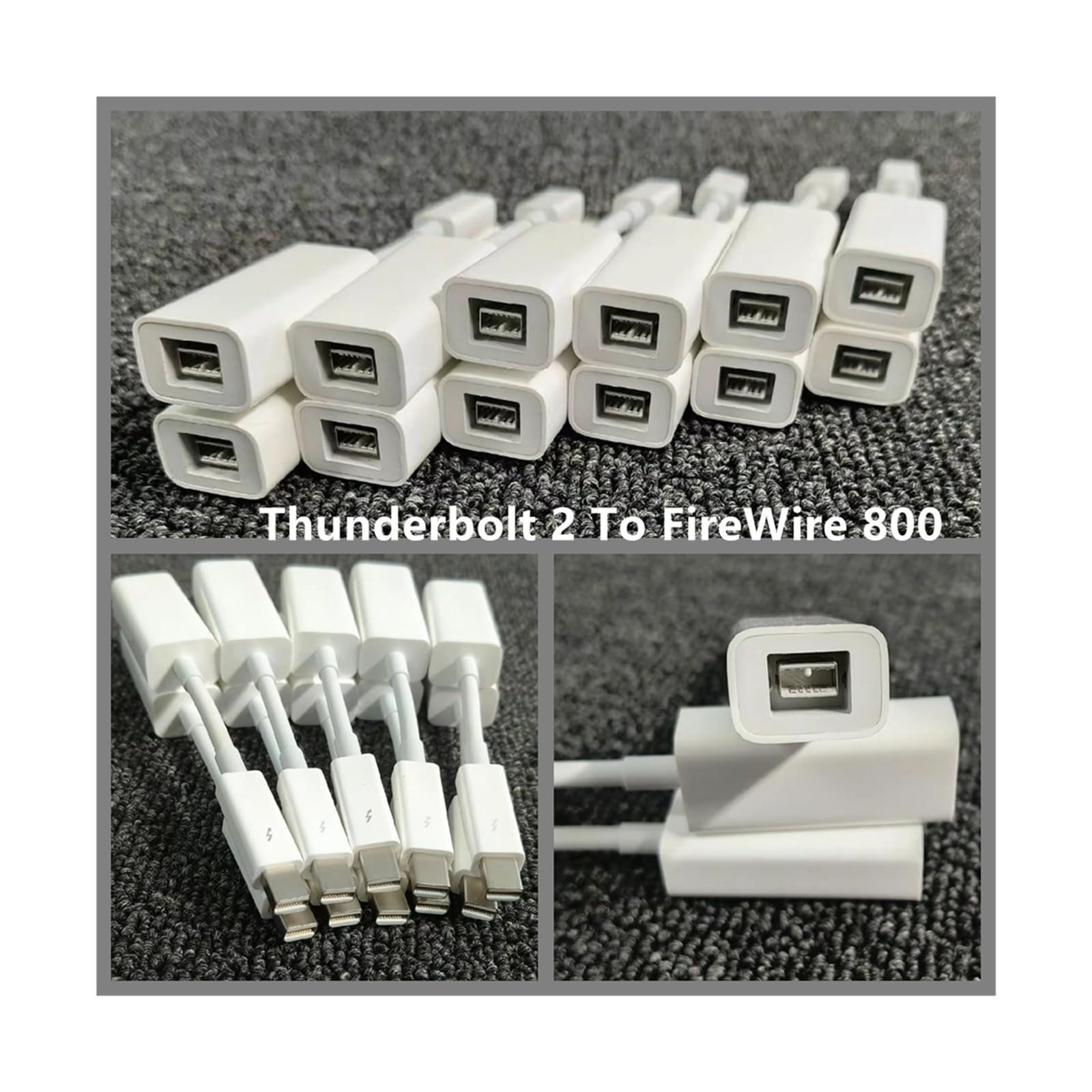 Thunderbolt 2 auf FireWire 800 9-Pin-Adapter auf Fire 1394B, geeignet for Mac-Computer mit Anschlüssen