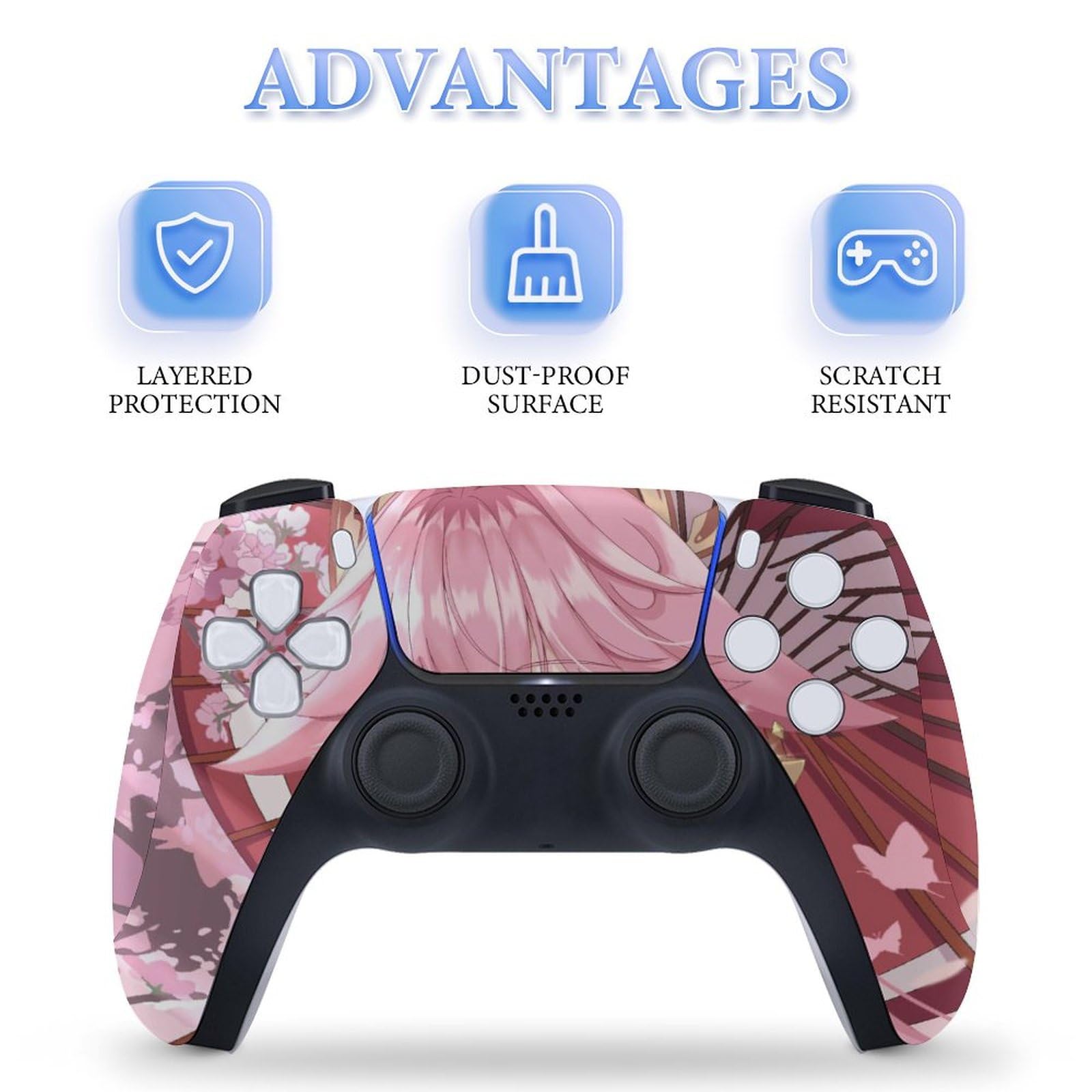 Amazon.co.jp: PS5 Slim スキン 原神 八重神子 スキンシール [デジタル 