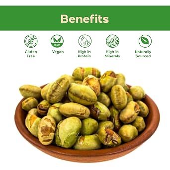Sincerely Nuts Dried Edamame (Roasted, Salted) - (5 LB) Vegan, Kosher & Gluten-Free Food - Plant-Based Protein - Add to Granola, Salads, Trail Mix, Ice Cream, and Much More