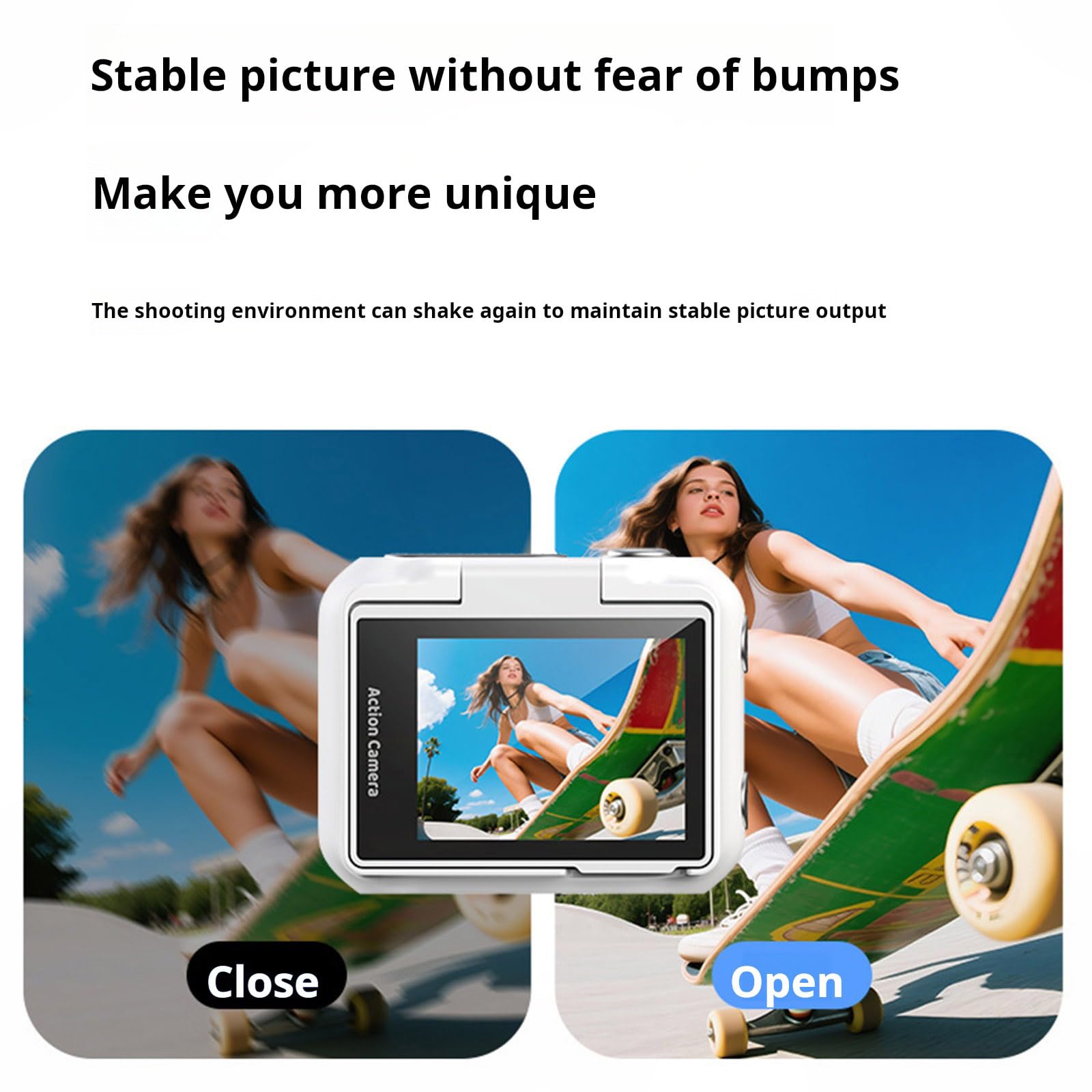 Alte chiare videocamere della macchina fotografica 4K di sport del pollice con la carta di 32GB AntiShake per l'avventura di azione