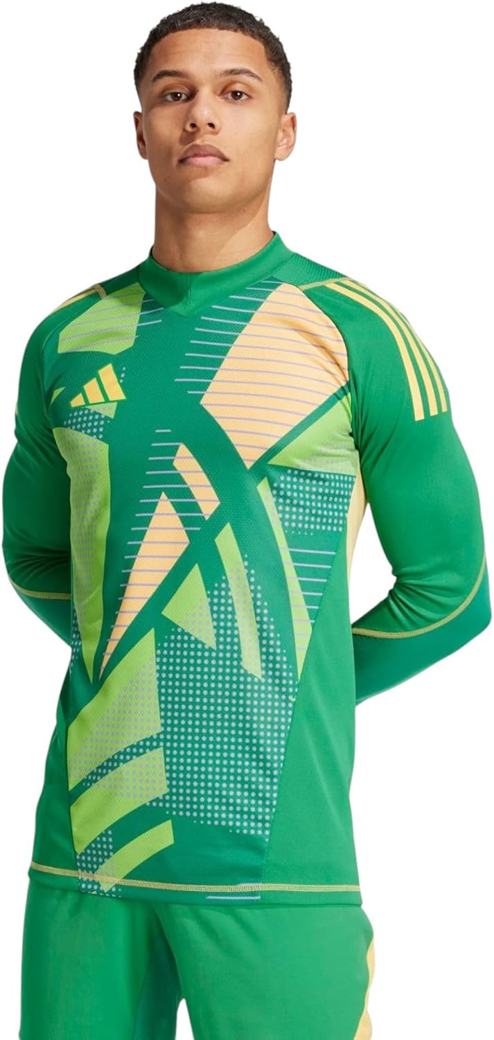 adidas Men's Tiro 24 Competition Long Sleeve Goalkeeper Jersey L Green