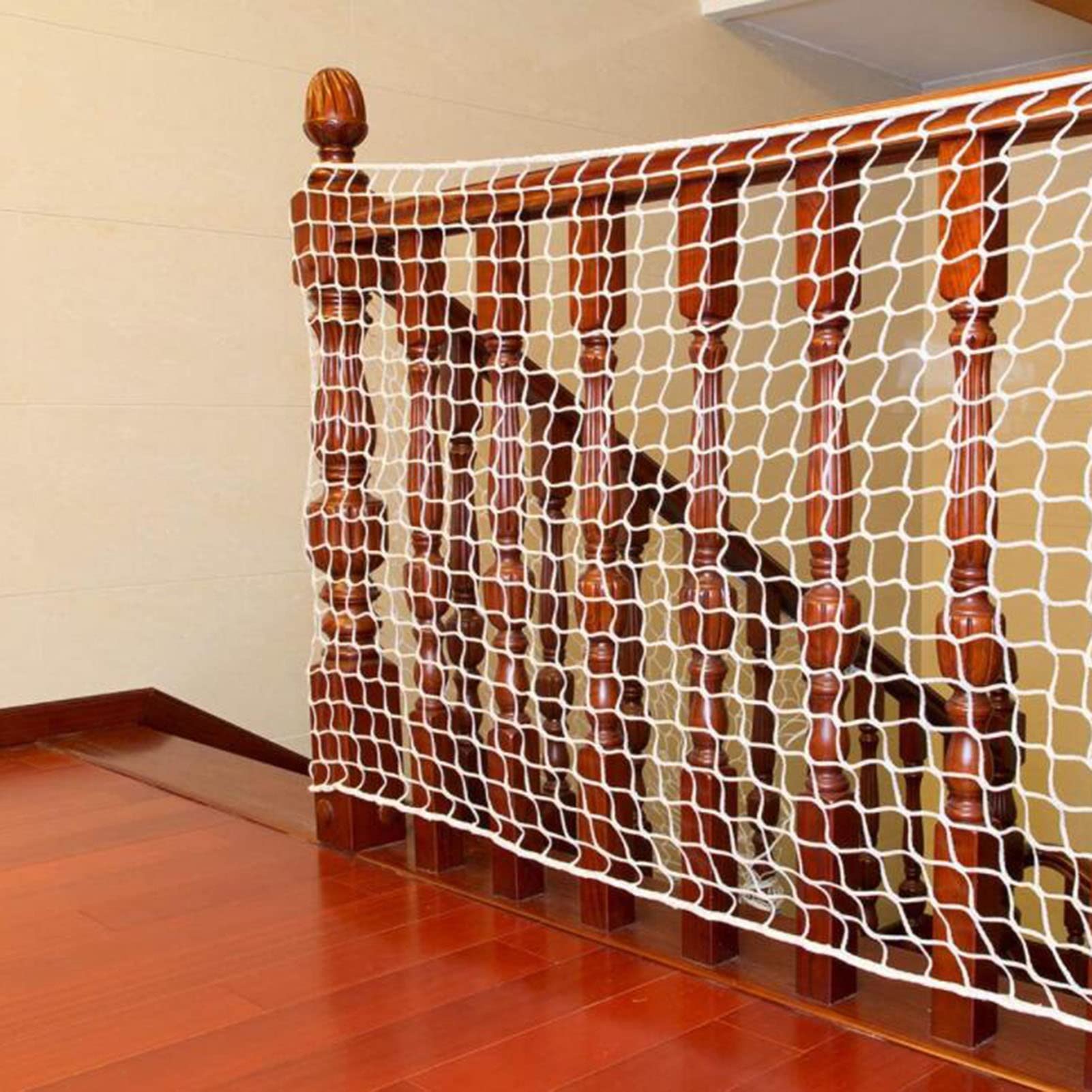 Cuadrícula De 5cm Red De Seguridad De Nailon Red De Prevención De Caída De Escaleras Redes para Golpear Golf para Balcón Proteccion Valla Niños Red Anti Caída, Personalizable