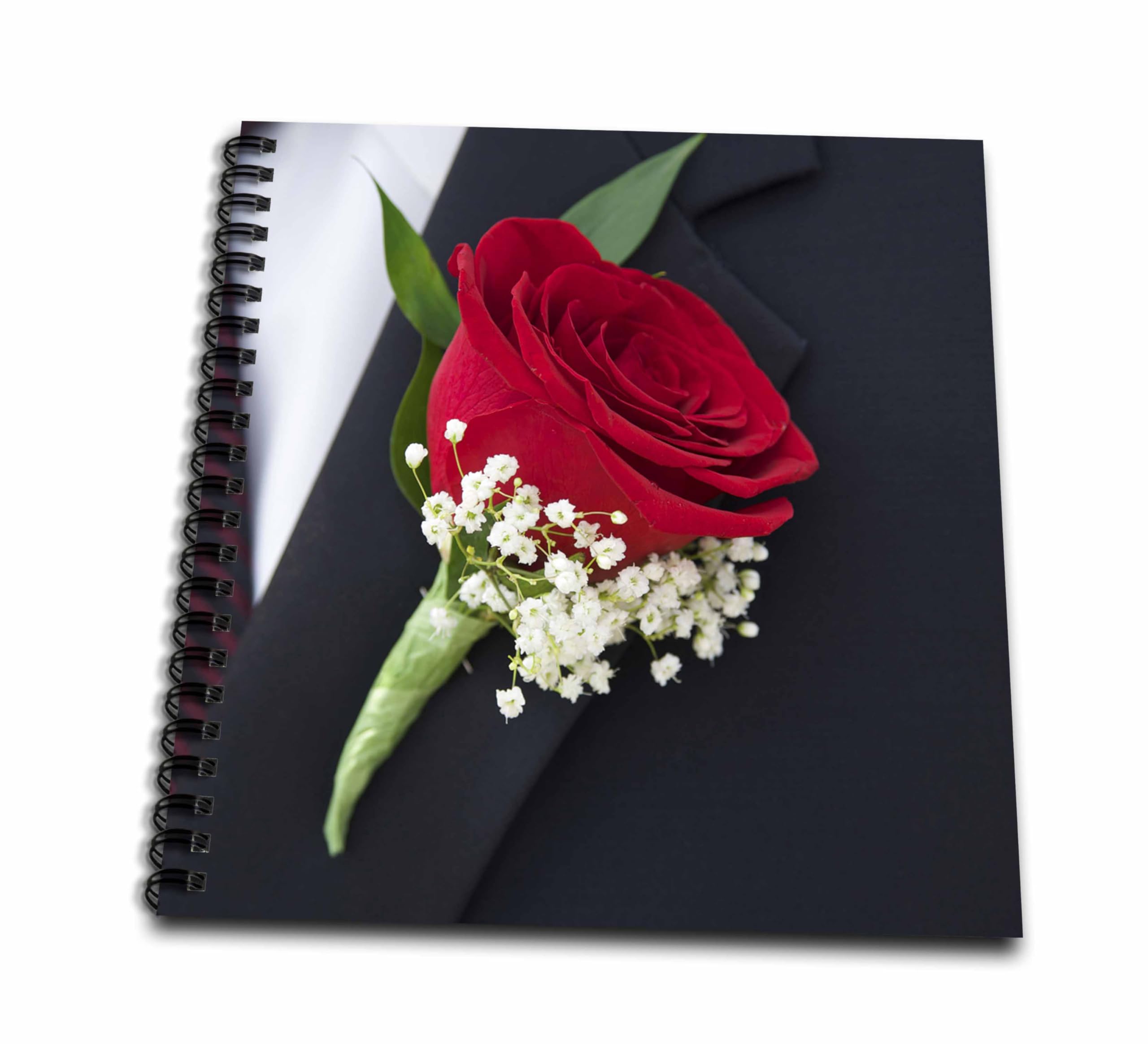 Livre de dessin de marié 3dRose pour esquisses et souvenirs de noces