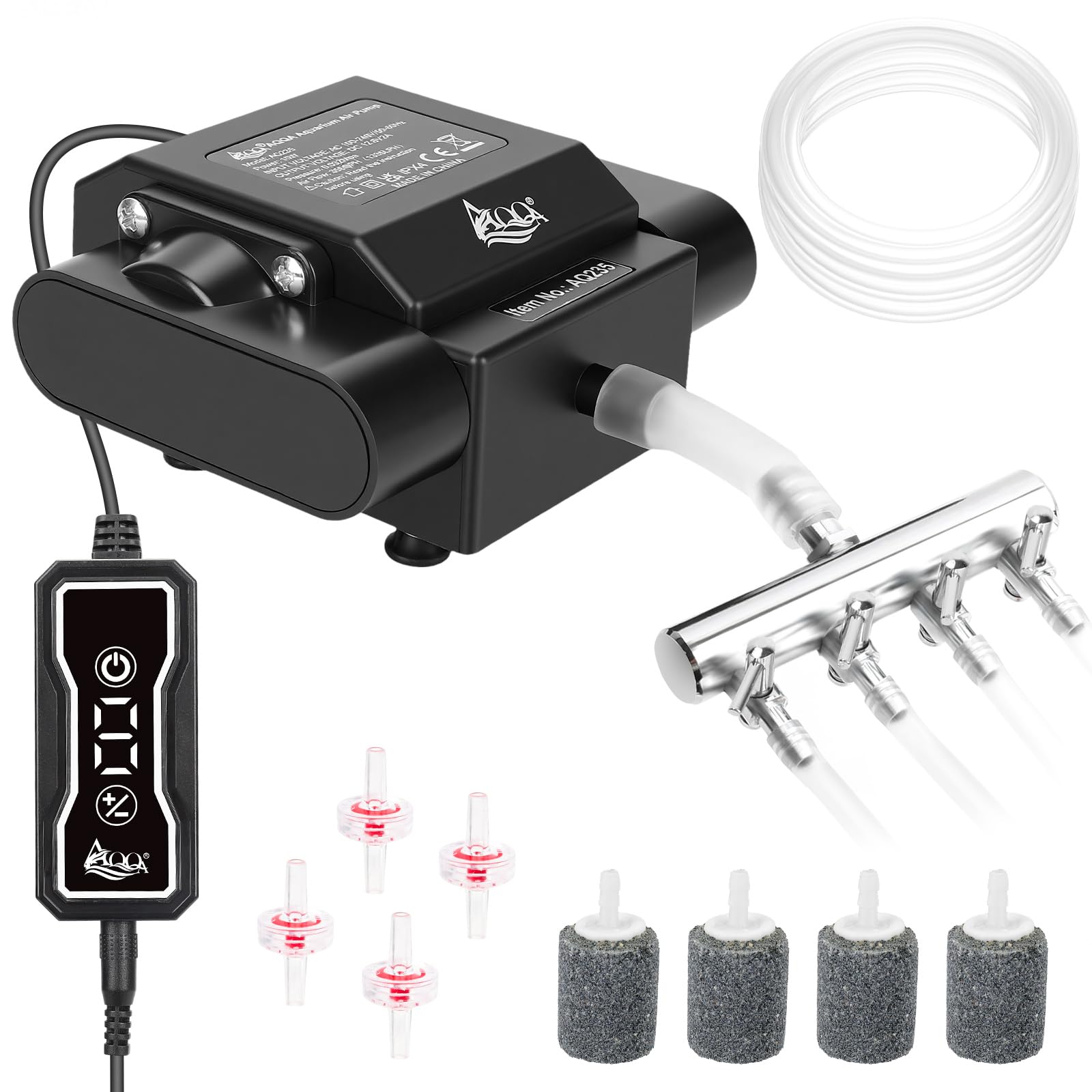 AQQA 15W Powerful Aquarium Air Pump