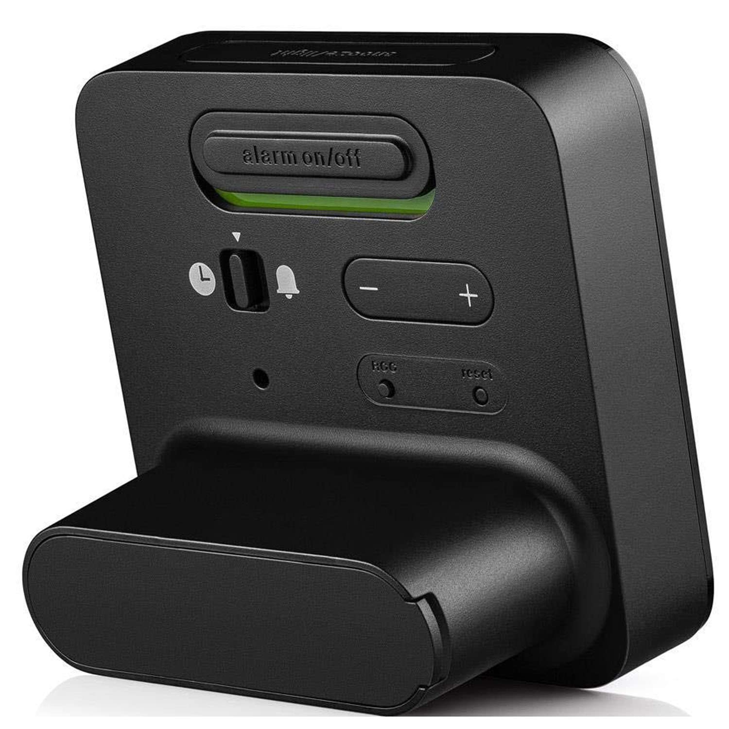 Braun Cyfrowy wieloregionalny budzik radiowy z funkcją drzemki, negatywny wyświetlacz LCD, funkcja szybkiej regulacji, funkcja alarmu, kolor czarny, model BNC009BK-RC