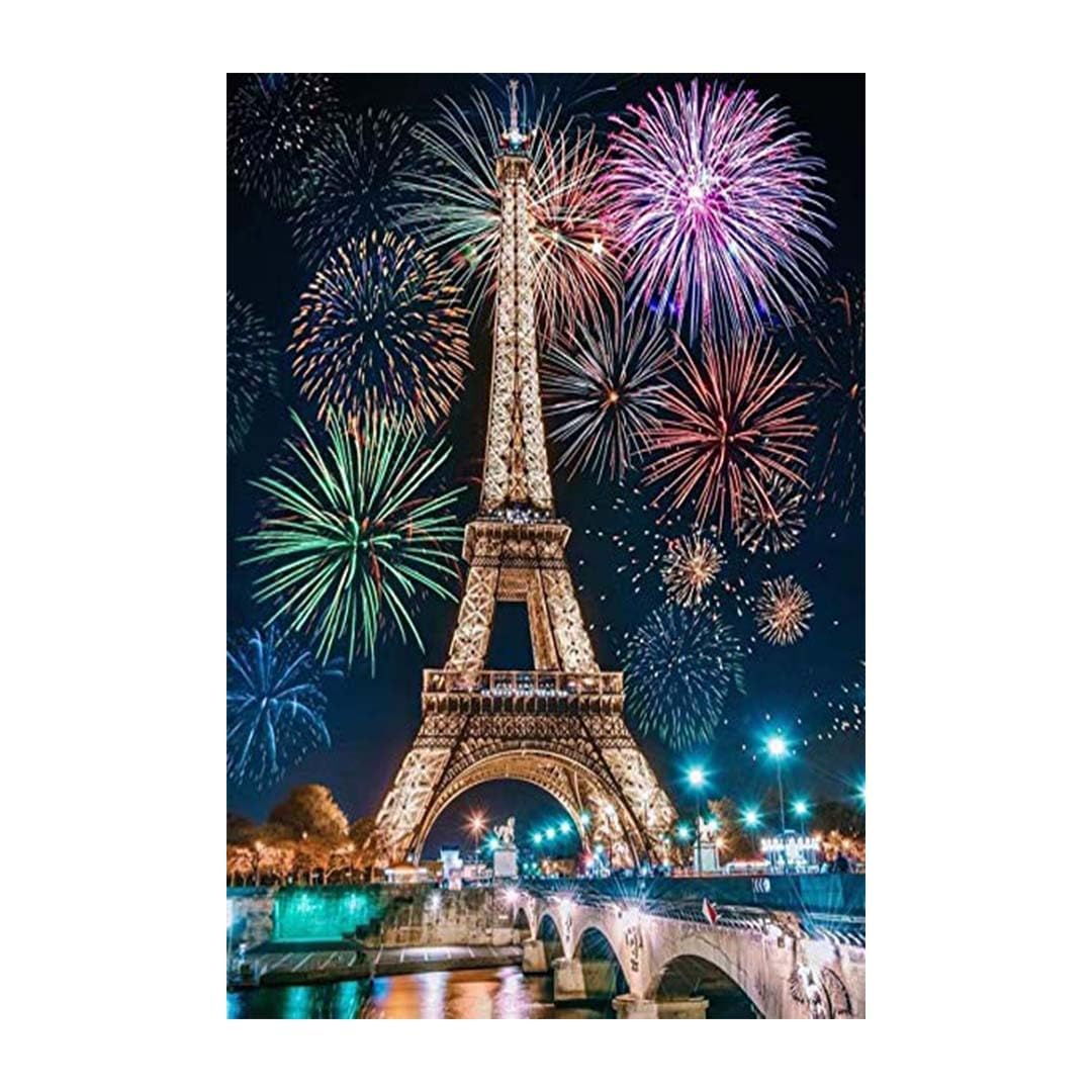 TREXEE 5D Diamond Painting Kit, Diamond Painting Kit for Adults & Kids, Very Suitable for Home Leisure and Wall Decoration (30X40 CM) DIY Crafts Kits (Frameless) Eiffel Tower-image-41