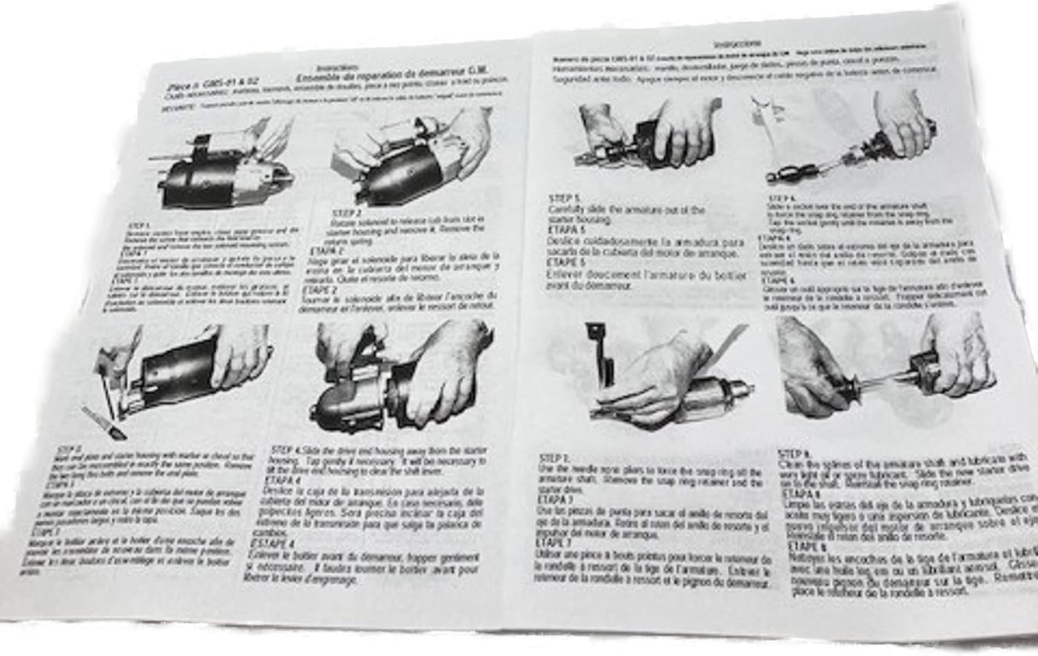 Victory Lap GMS-01 Starter Repair Kit