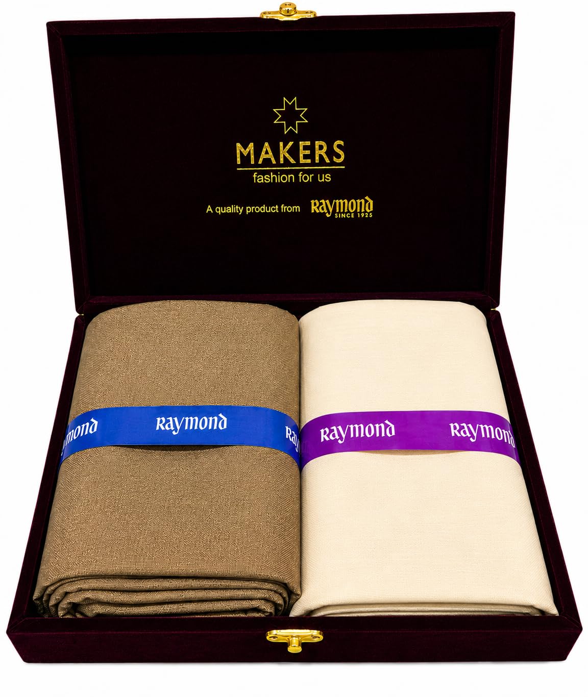 raymond fabrics Makers Men's Signature Unstitched Shirt & Trouser Fabric Combo | Fine Formal Fabric Set with Premium Presentation Box | Tailoring Material for Men-picture-13