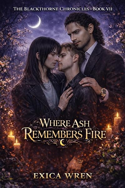 Where Ash Remembers Fire: an MM A/B/O Dark Paranormal Romance of Found Family Farel Devotion and Bonds with Bite (The Blackthorne Chronicles Book 7)