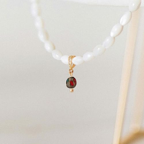 Miniatura 8 de SUPVOX 10 cuentas de Buda hechas a mano de Nepal, cuentas espaciadoras de cobre, cuentas de agujero para fabricación de joyas (496-Y10267)