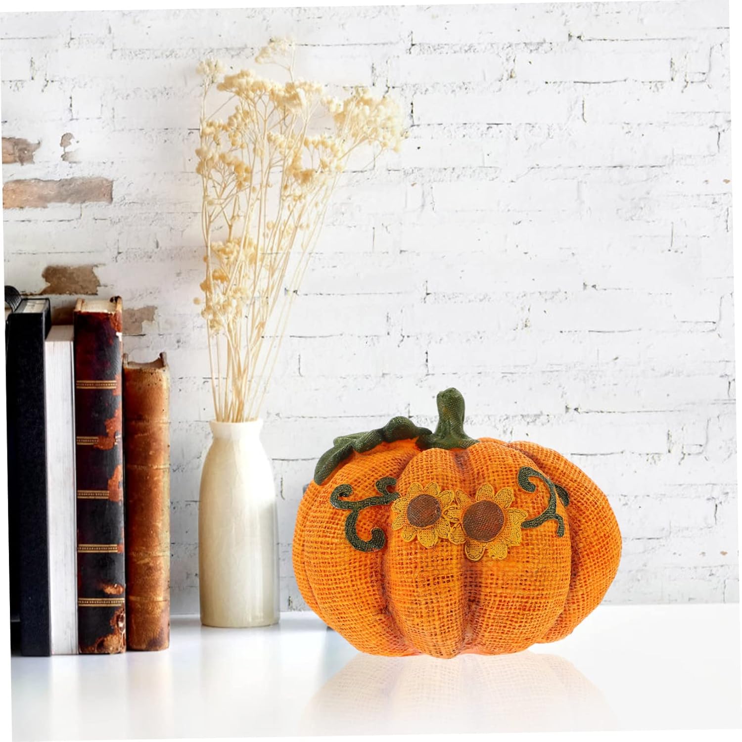 Zerodeko Decorative Pumpkin Model for Thanksgiving Day Realistic Fall Pumpkin Decor for Home and Garden Festive Table Centerpiece Lightweight and Easy to Arrange