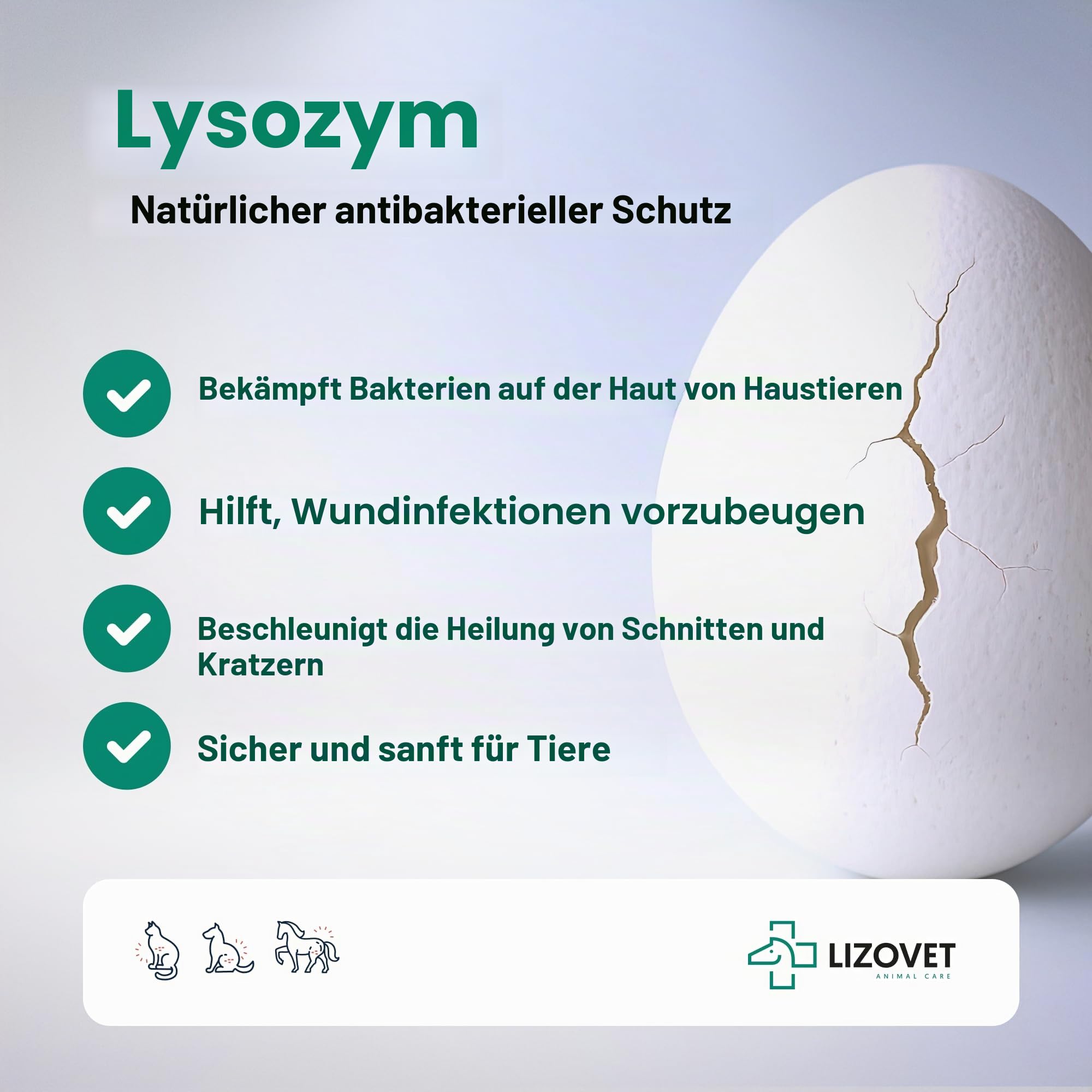 Hautpflege für Tiere, unterstützend bei der Hautregeneration, regenerationsförderndes Mittel, Salbe 40x4 ml, pflegend, antibakteriell, hydratisierend, geeignet für Pferde, Hunde und Nutztiere | Antibakteriell, hydratisierend, pflegend, für Pferde, Hunde u
