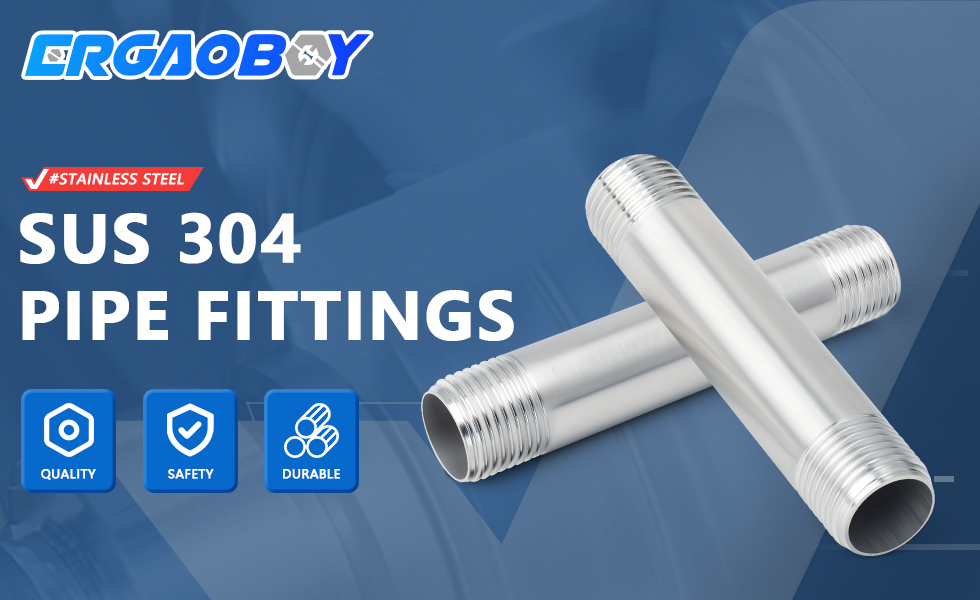 NIPPLE 1/2 INOX | Raccorderia In Acciaio Inox / Nipple M-M Inox | Nautica Store Italia - Foto 3