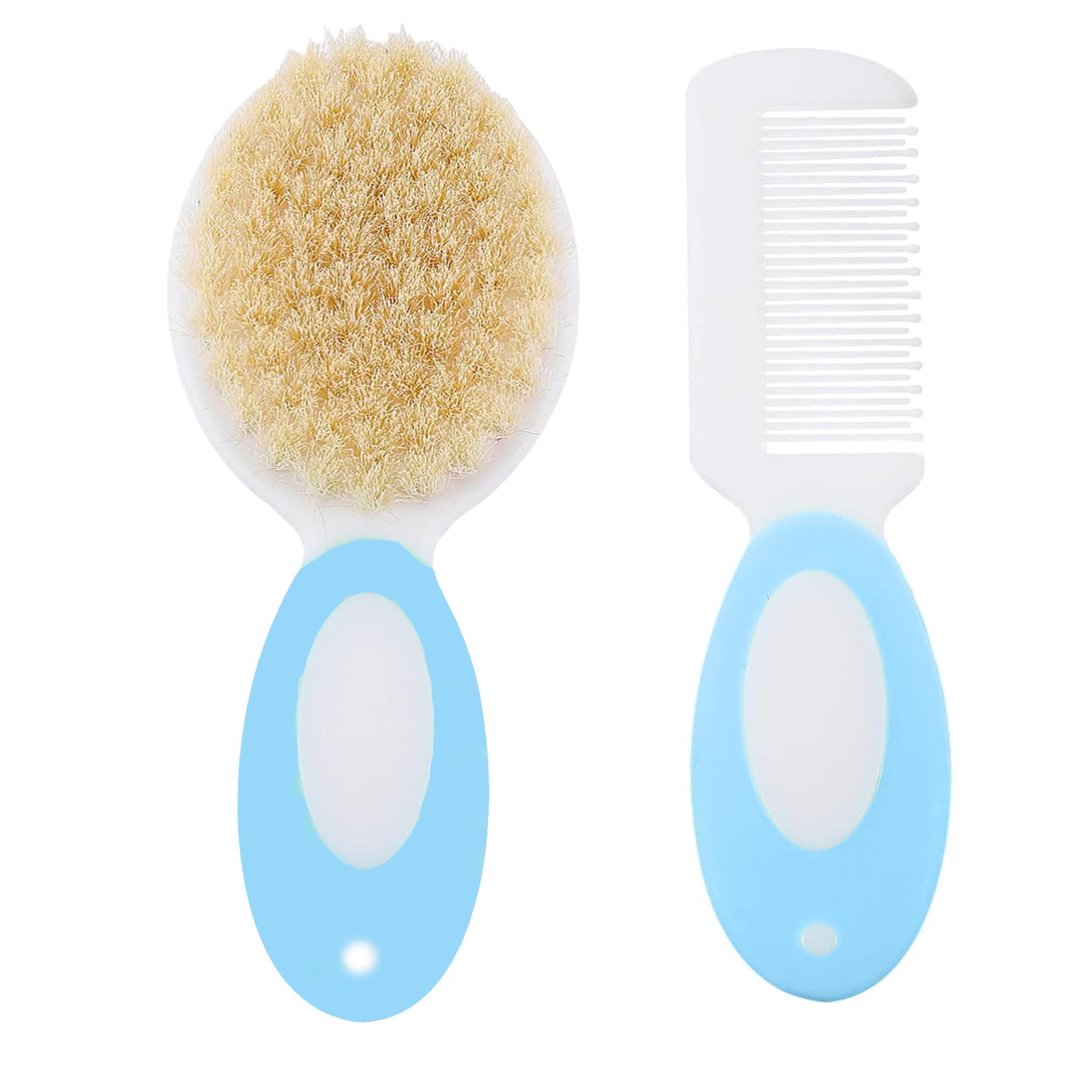 The Cheeky Kidzz Baby Grooming Soft Bristles Hair Comb And Rounded Tips Brush For Babies Sensitive Skin Hair Care (DESIGN 61)-image-43