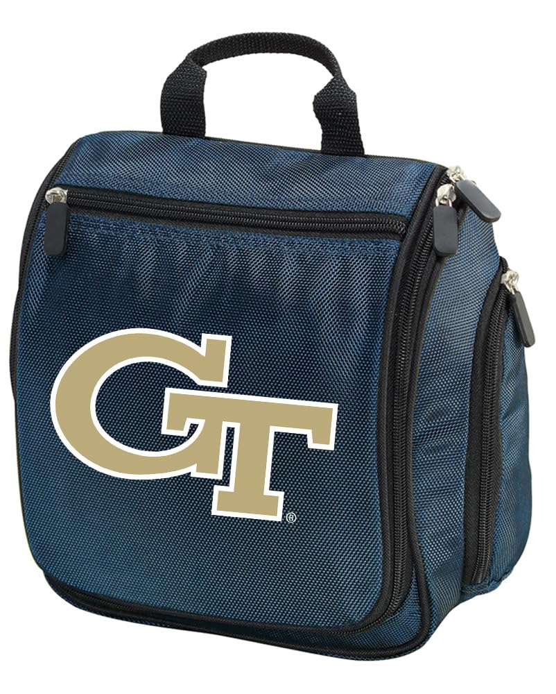 Broad Bay Georgia Tech Toiletry Bag Or Hanging Shaving Kit for Men Official GT Yellow Jackets Travel Accessories