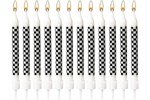 12pcs Racing Cars Themed Birthday Cake Candles
