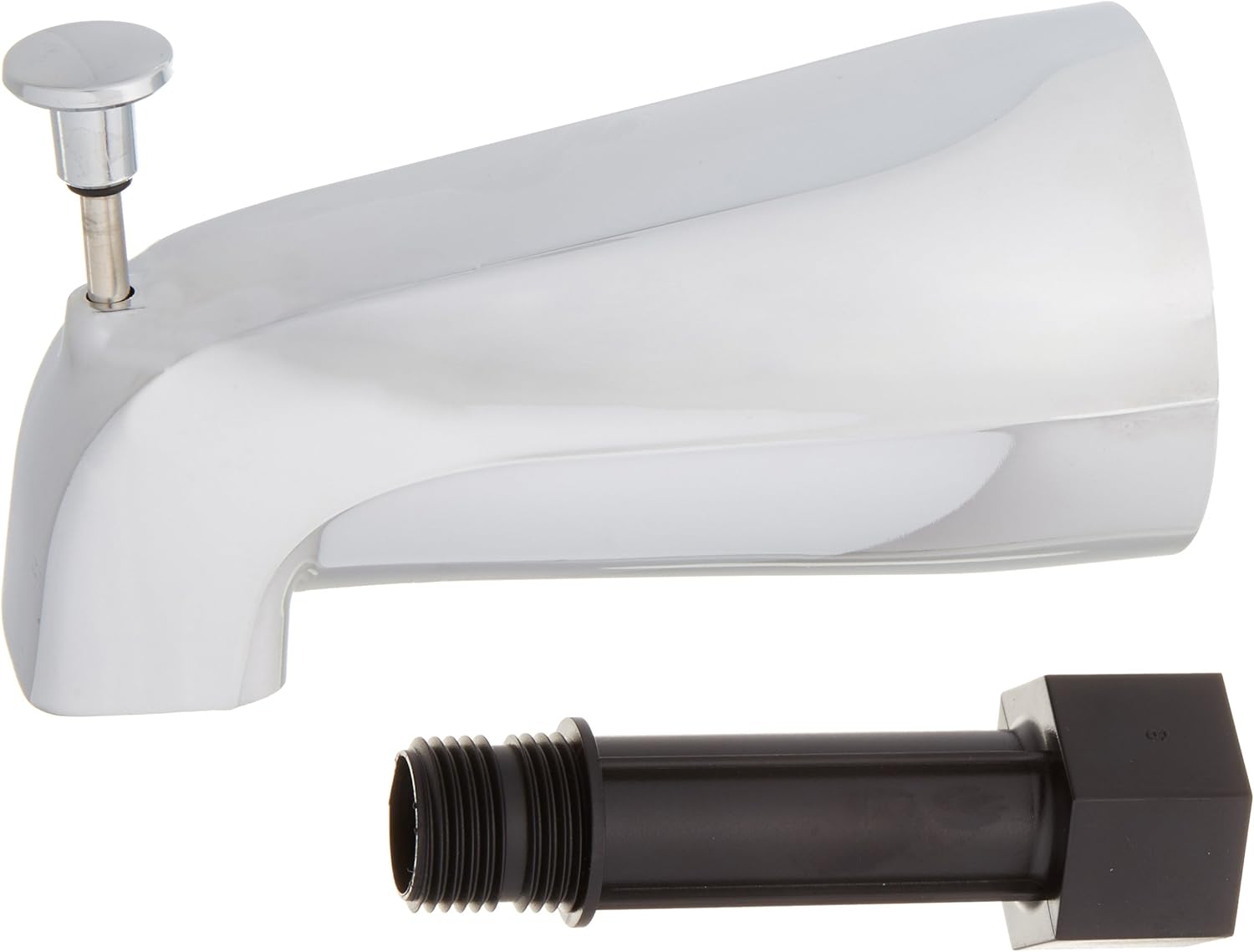 DELTA FAUCET 1076160PK Delta Universal Diverter Tub Spout, 41/8 in Max