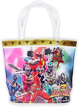 Amazon 騎士竜戦隊リュウソウジャー ビーチバッグ プールバッグ キッズ ワンサイズ マルチカラー ノーブランド品 スポーツ アウトドア