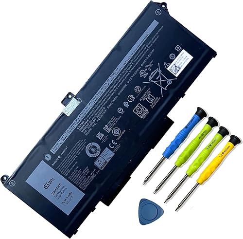 Miniatura 1 de RJ40G 63Wh - Batería de repuesto para laptop Dell Latitude 14 5420 Latitude 15 5520 Precision 15 3560 Series Laptop 01K2CF 075X16 WY9DX P137G