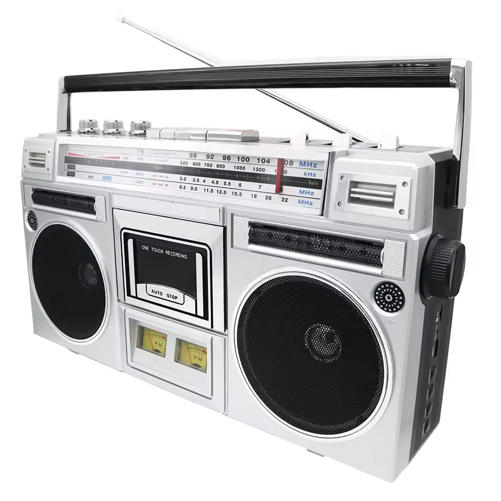 Portable Bluetooth Cassette Player, Retro Tape Player, Vintage Cassette Recorder with Tape Transcription and Bluetooth Function, HiFi Sound Quality, for Collection, Gift, Enjoy Old Days