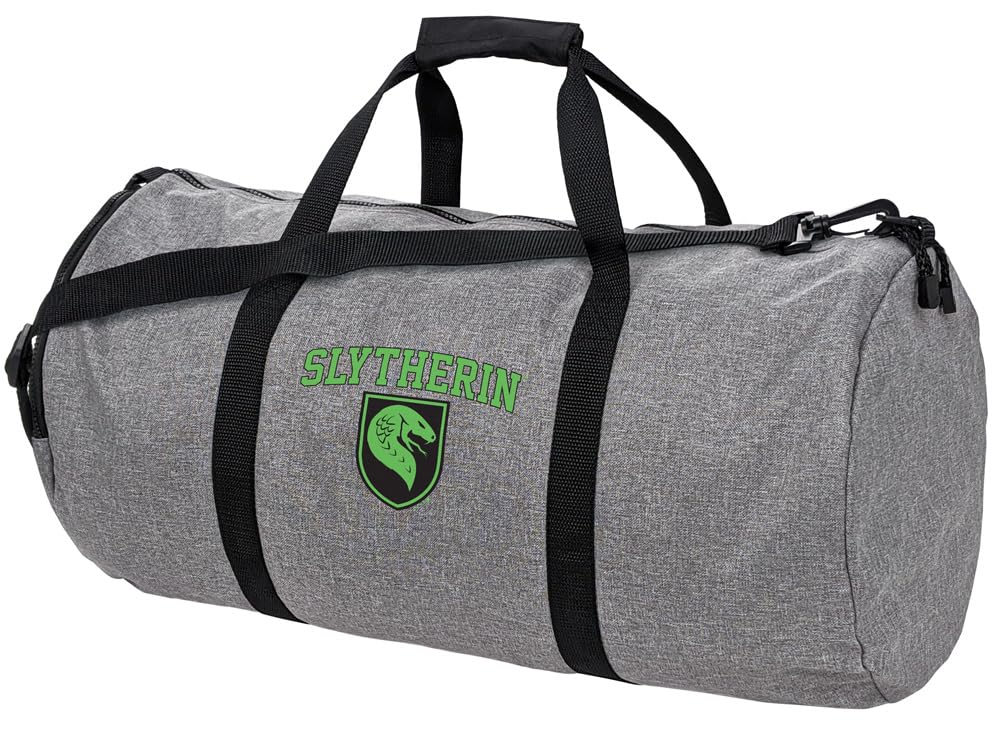 Harry Potter Slytherin Arch Lightweight Duffel Bag for Sports and Gym Packable for Travel