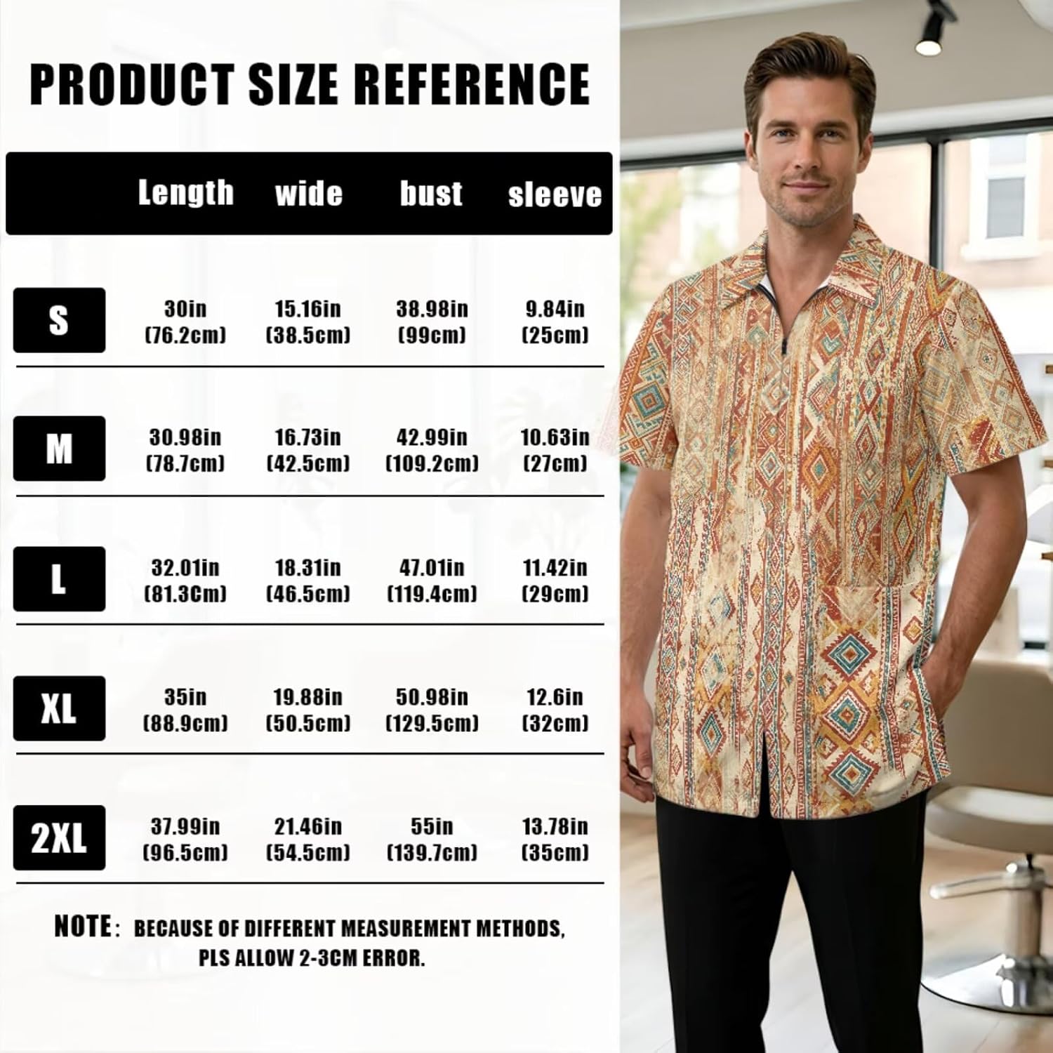 Women Men Barber Work Coat Waterproof Fabric Salon Stylist Tunic Uniform with Pockets for Hairdresser Vet Pet Groomer