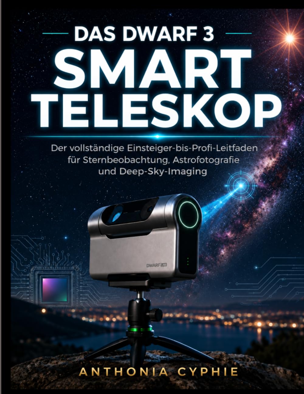 MEISTERUNG DES DWARF 3 SMART-TELESKOPS: Der komplette Anfänger-bis-Profi-Leitfaden für Sternenbeobachtung, Astrofotografie und Tiefenhimmelsbildgebung (German Edition)