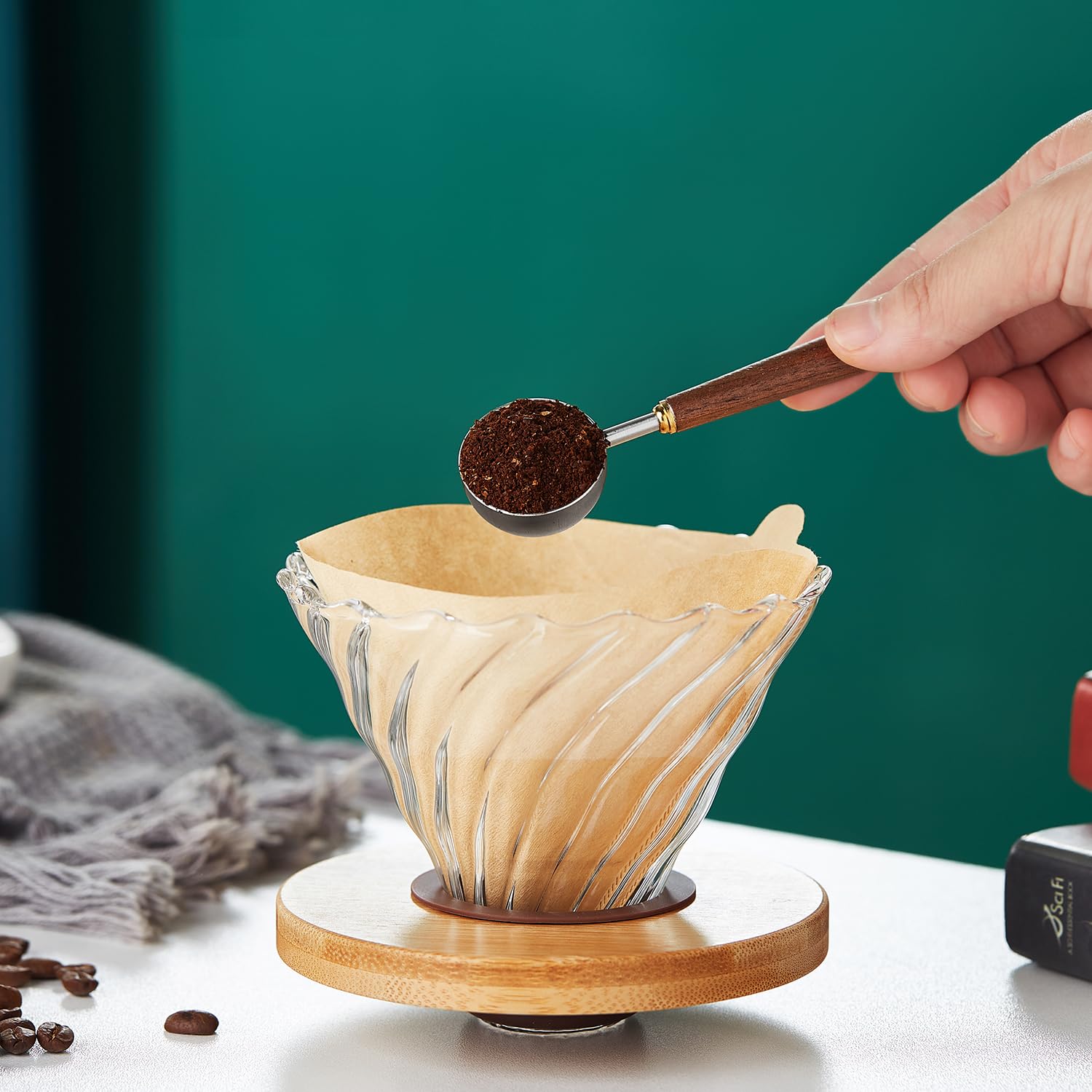 Amazon | POKALOTEA コーヒーメジャー コーヒースプーン 計量スプーン