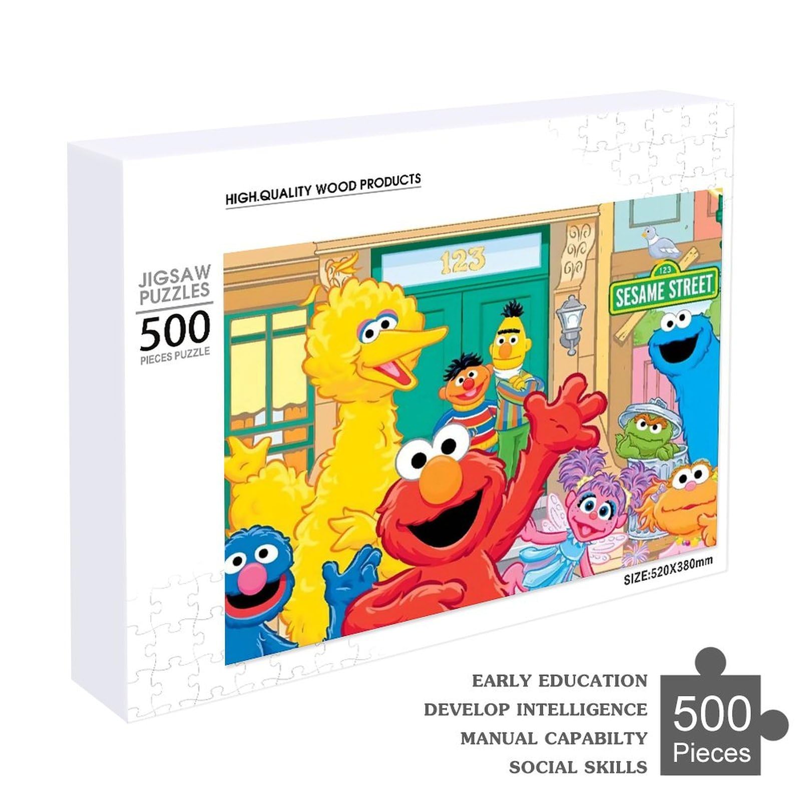 Amazon | セサミストリート エルモ ジグソーパズル 500ピース パズル
