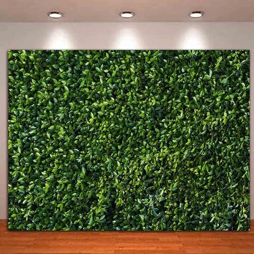 HQM Green Leaves Nature Spring Theme Photo Background Wedding Birthday