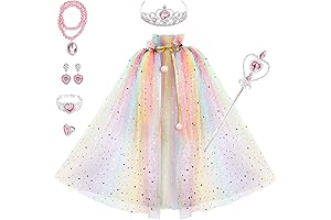 Empowering Girls Through Magical Princess Adventures: Fedio Princess Cape Set