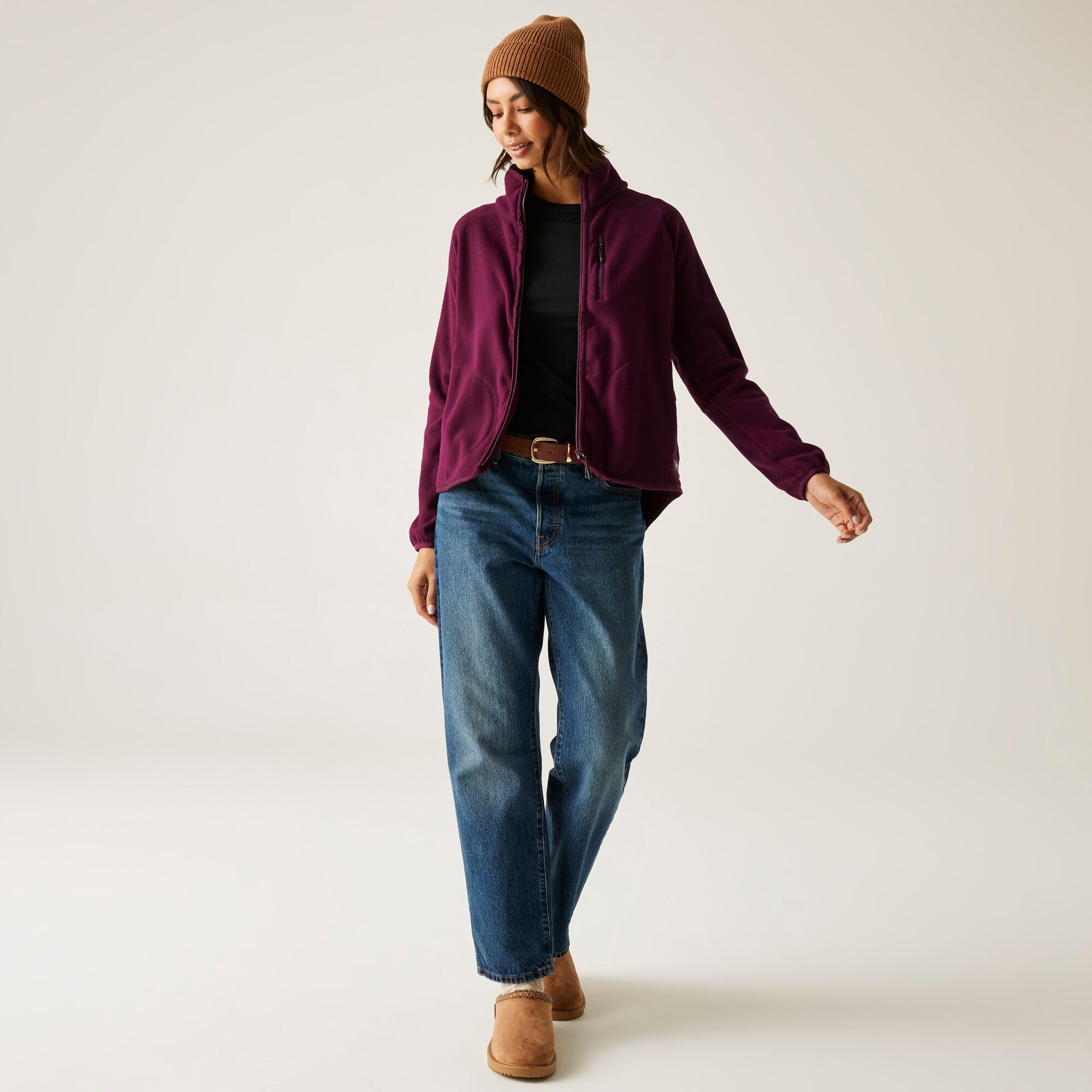 Regatta Wms Frankie F/Z Regatta Frankie Haut d'hiver en polaire à fermeture éclair intégrale pour femme Femme