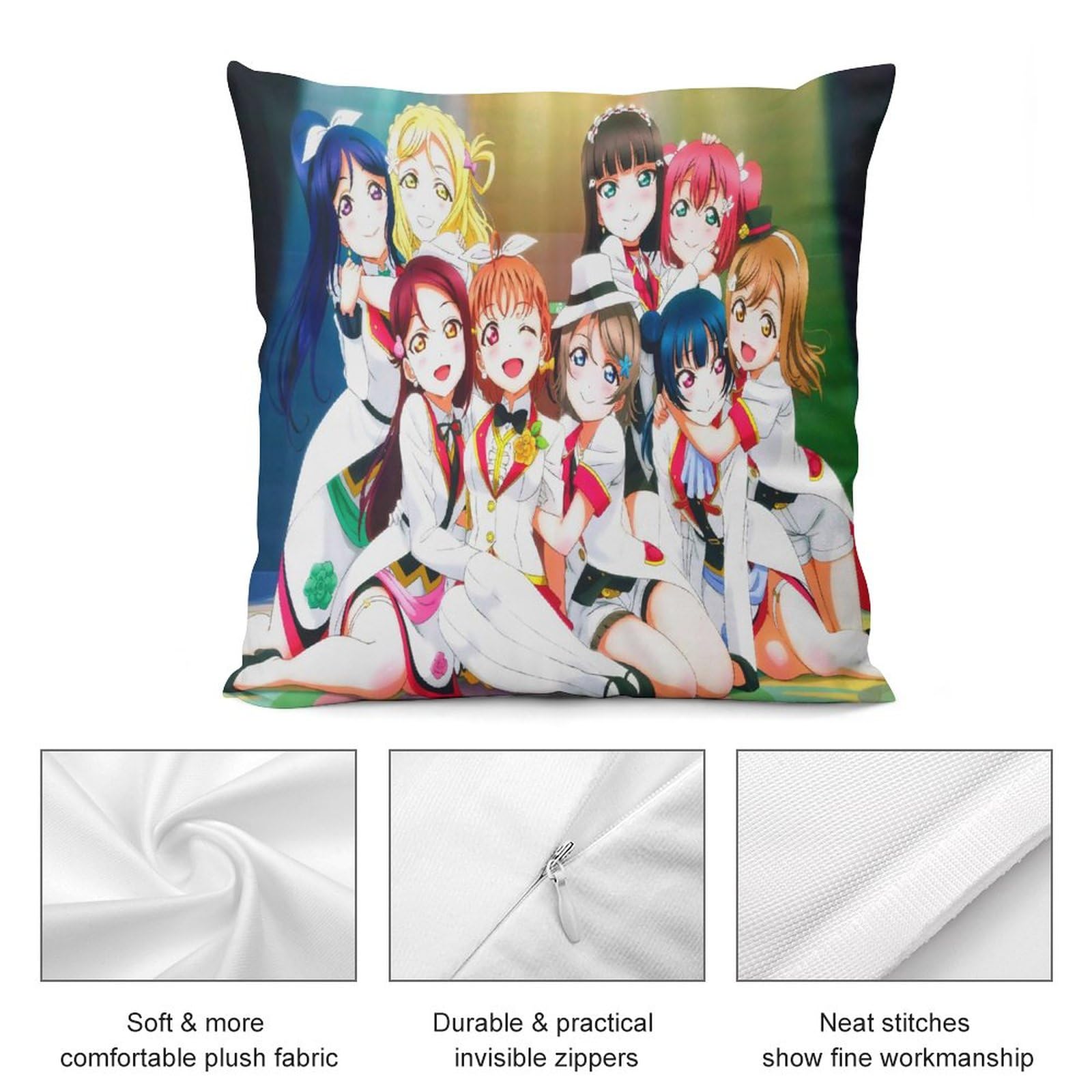 Amazon.co.jp: ラブライブ！サンシャイン！！高海千歌 渡辺曜 抱き枕 