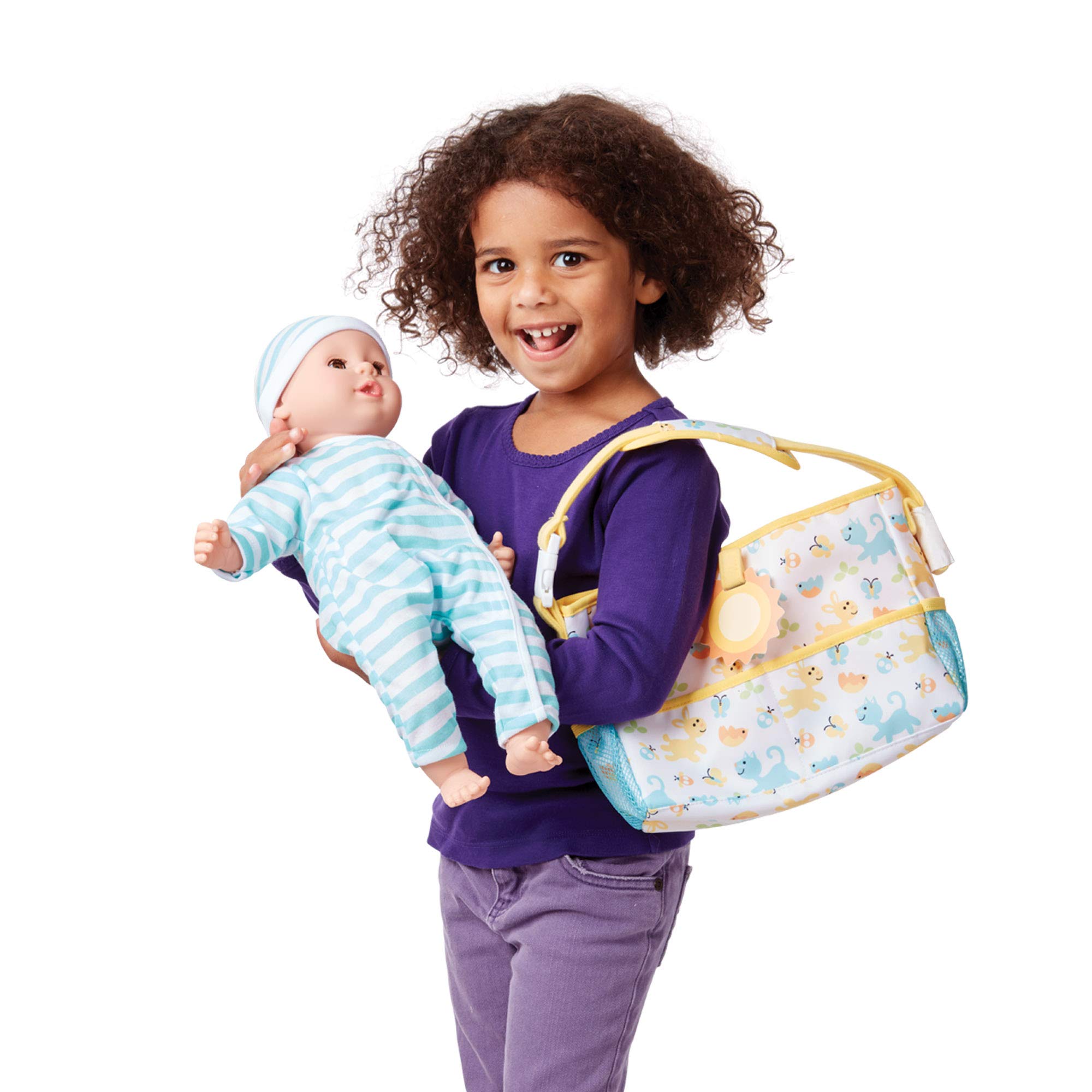 Melissa & Doug 41707 Travel Time zestaw do zabawy dla lalek, wielokolorowy