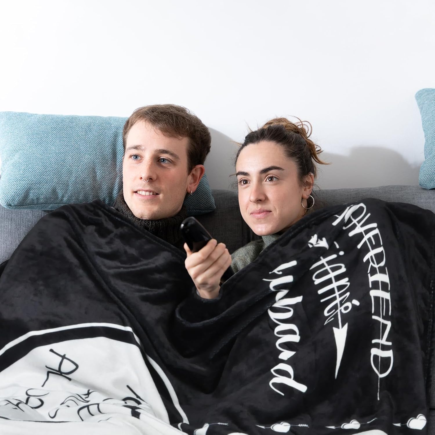 Engagement Gifts for Couples,Engagement Party Gifts for Bride Her Newly Engaged Throw Blanket 60" x 50" Best Unique Wedding Gift for Newlywed - Image 7