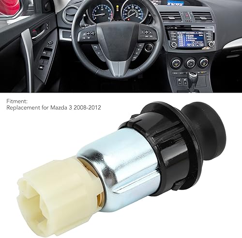 Miniatura 2 de Reemplazo de encendedor de cigarrillos con enchufe Bbp3 66 250 ABS Instalación simple Reemplazo para Mazda 3 2008-2012