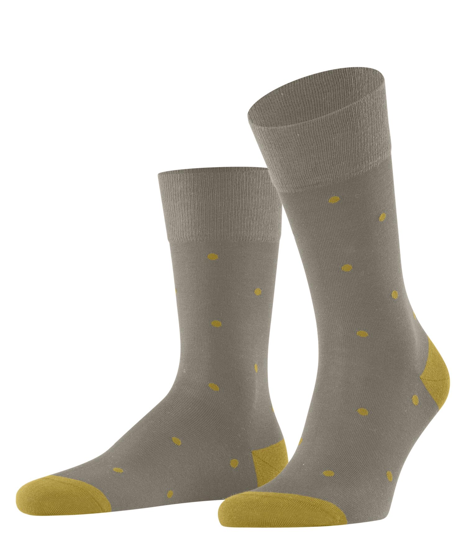 FALKE Men's Dot Socks, Breathable, Crew, Casual or Dress, Polka Dots, 1 Pair