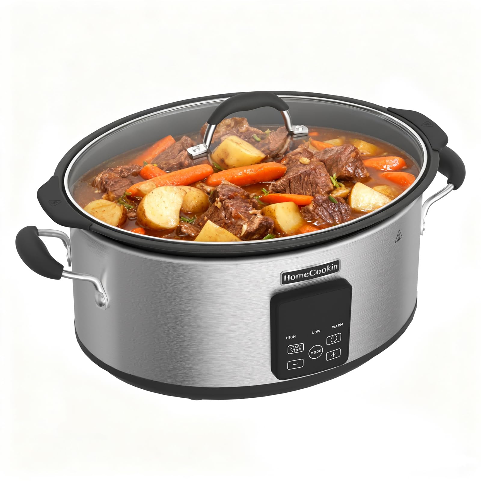 HOMECOOKIN Slow Cooker, Extra Large 10 Quart Digital Programmable Slow Cookers